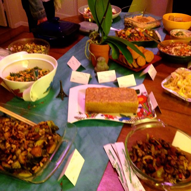 Vaghareli Makai, Roasted Brussels Sprouts, Quick Wheat Bread, and more dishes from Near and Far