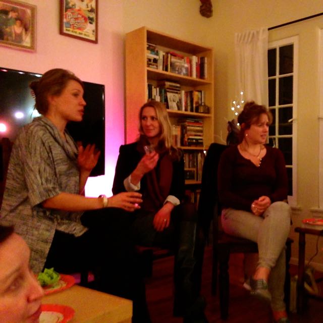 Lauren, Julie and Janice chat