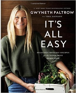 The cover of Gwyneth Paltrow's It's All Easy cookbook