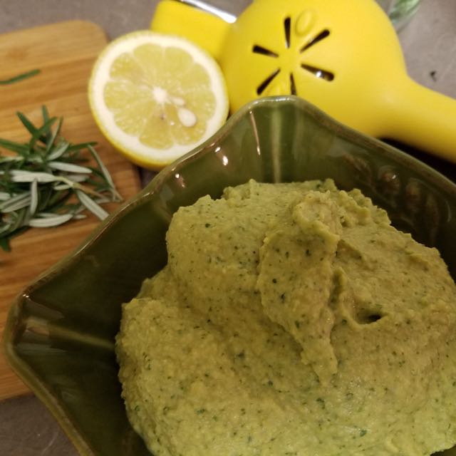 Julie's Beet Chips and Cilantro Hummus