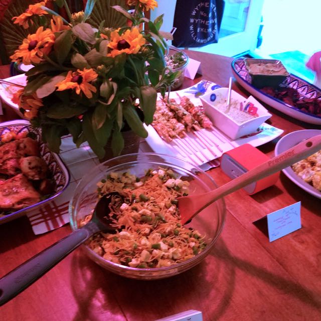 Another picture of the feast spread